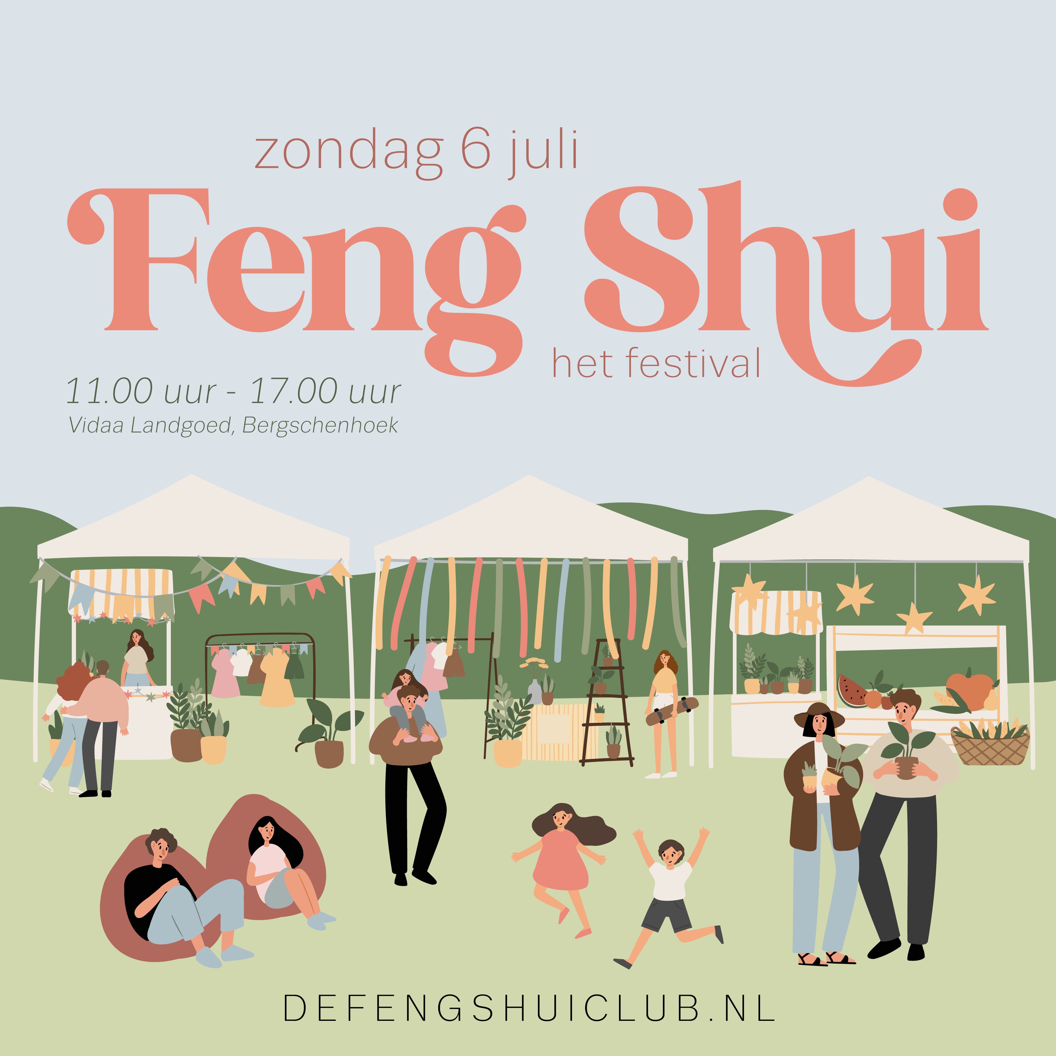 Feng Shui Festival exposant - kraam of plek
