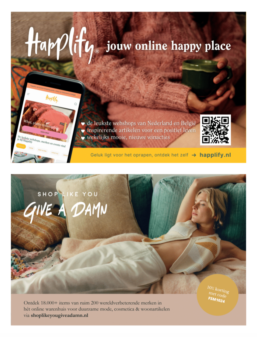Adverteren in Feng Shui het Magazine 1/2 pagina