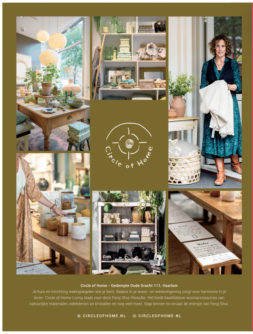 Adverteren in Feng Shui het Magazine 1/2 pagina